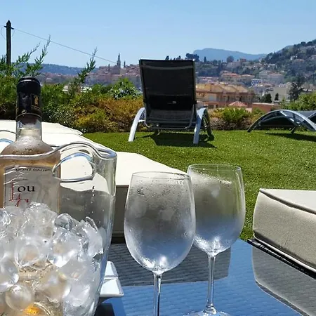 Apartament Cap Au Sud,vue Panoramique Mer,piscine Mentona