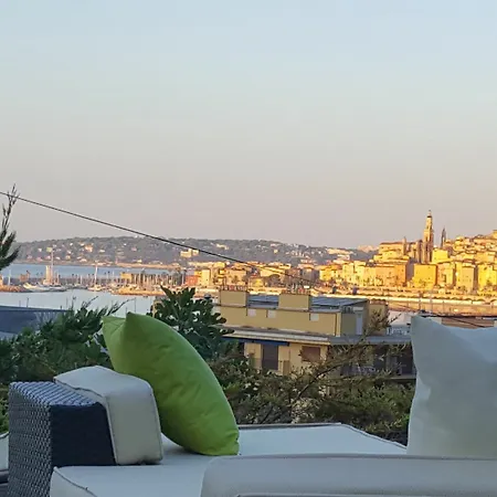 Apartament Cap Au Sud,vue Panoramique Mer,piscine Mentona